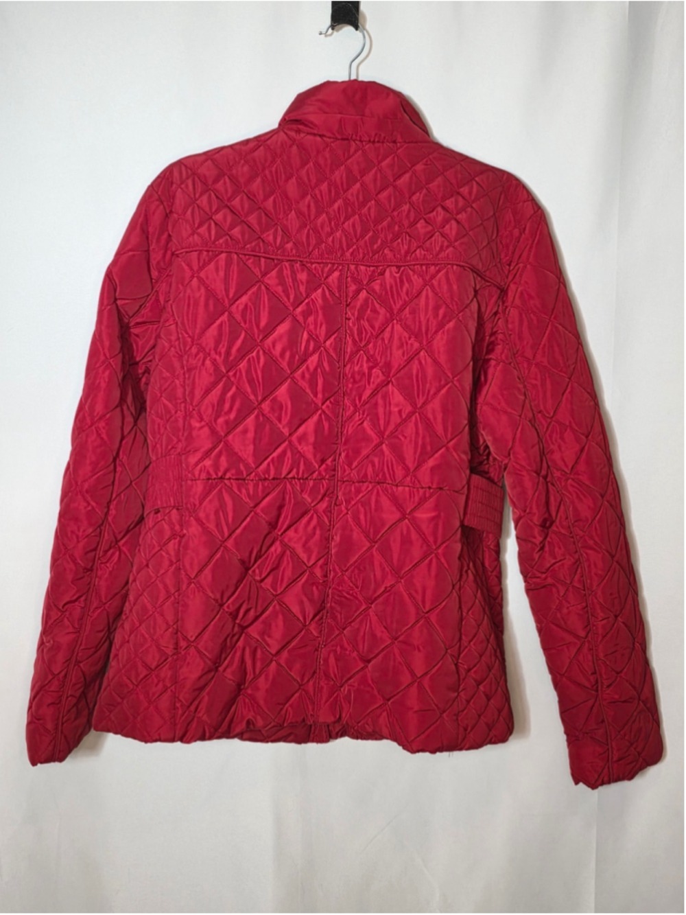 GUESS Women's Red Quilted Puffer Jacket XL - Picture 2 of 7